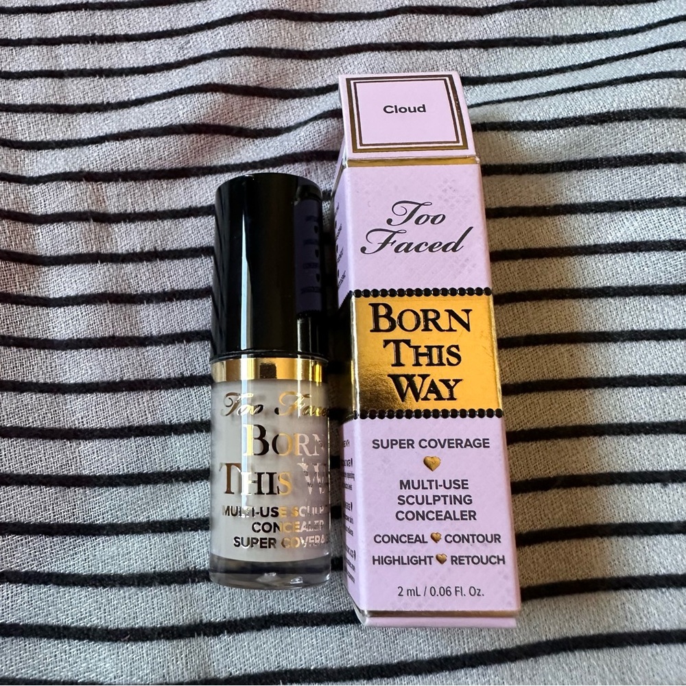 Mini Size - Too Faced Born This Way Multi-Use Sculpting Concealer - Cloud